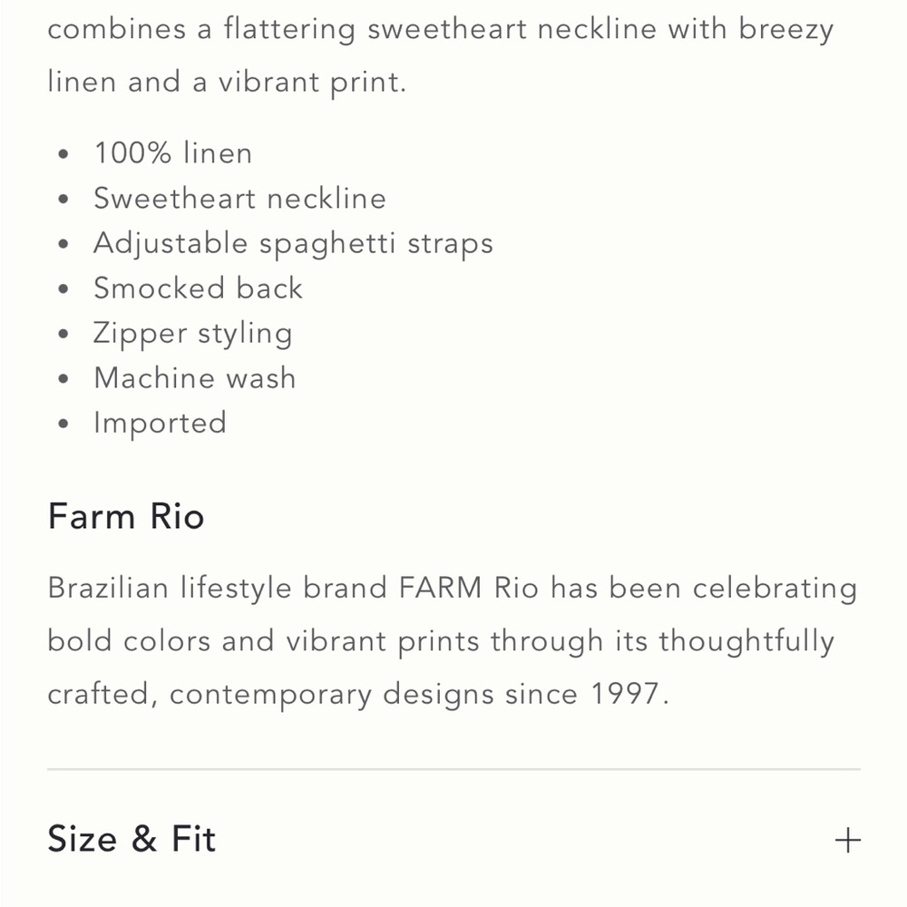 Farm Rio Mini Banana Dress - Picture 5 of 5
